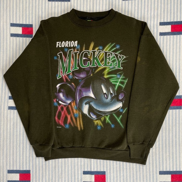 Disney Other - Vintage Disney Mickey Mouse Fireworks crewneck sweatshirt